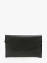 Pochette De Soire L Paddock Cuir Etrier Noir paddock EPAD075L