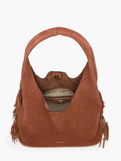 Sac Porté épaule L Country Cuir Etrier Marron country ECOU154L vue secondaire 3